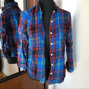 2 for 10 Old Navy Plaid Overshirt